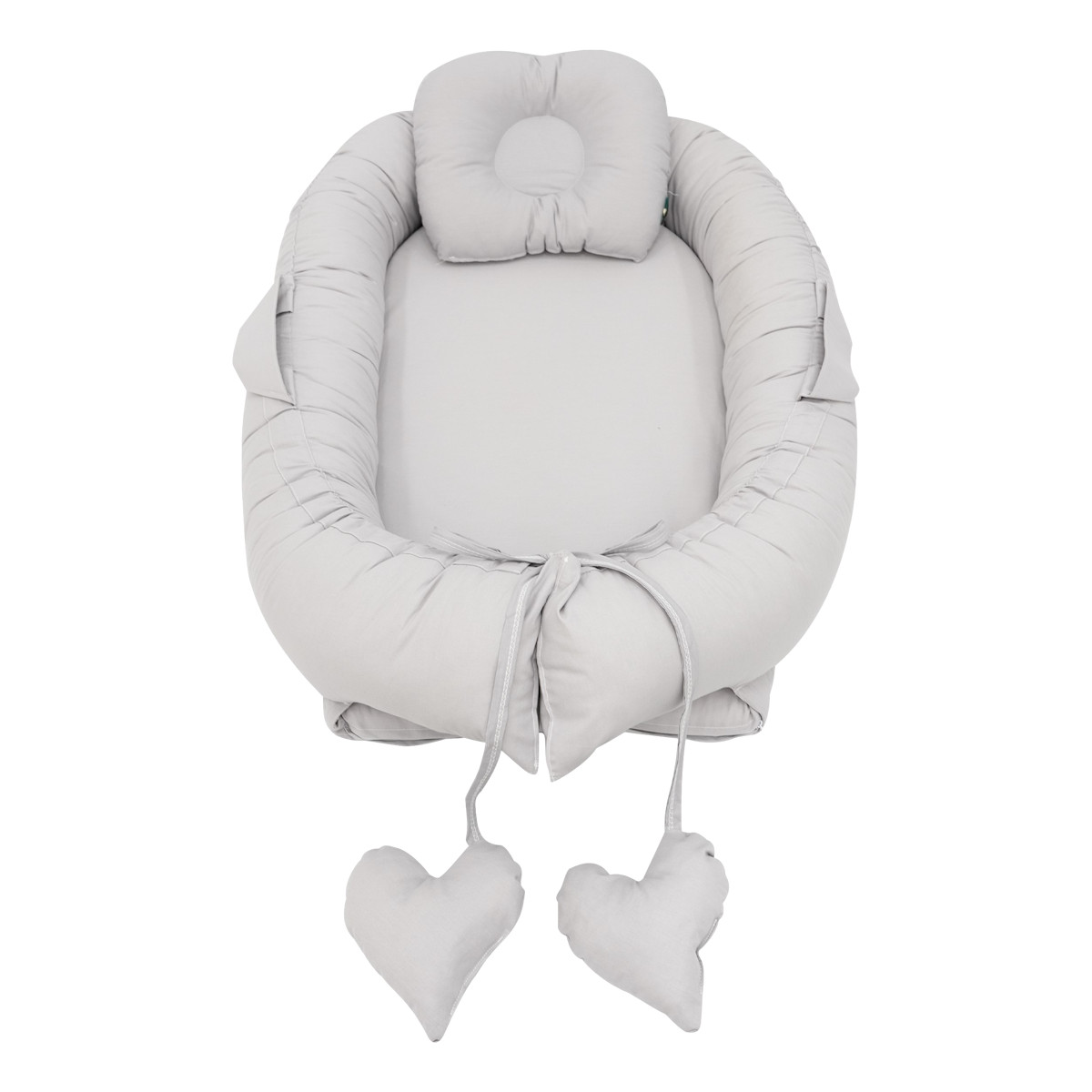 Mordesign Grey Babynest met Kussen