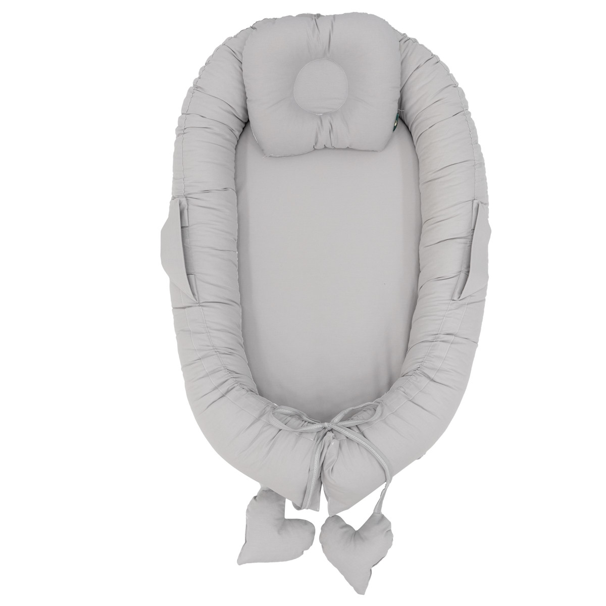 Mordesign Grey Babynest met Kussen