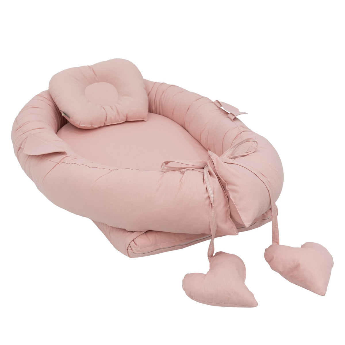 Mordesign Pink Babynest met Kussen