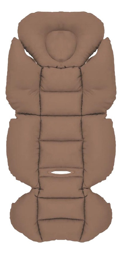 Mordesign Plain Brown Wandelwagen/Buggy Inlegkussen