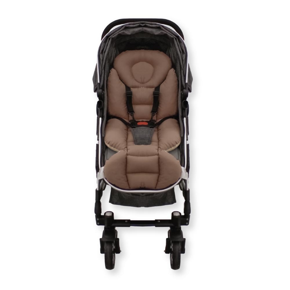 Mordesign Plain Grey Wandelwagen/Buggy Inlegkussen