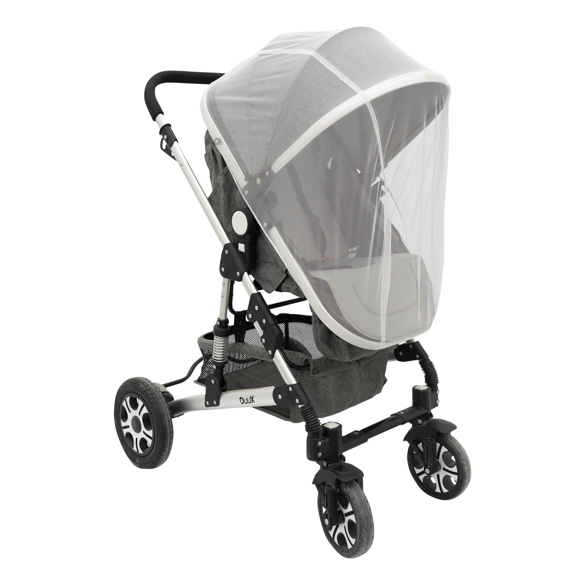Mordesign White Muskietennet / Klamboe voor Buggy & Wandelwagen