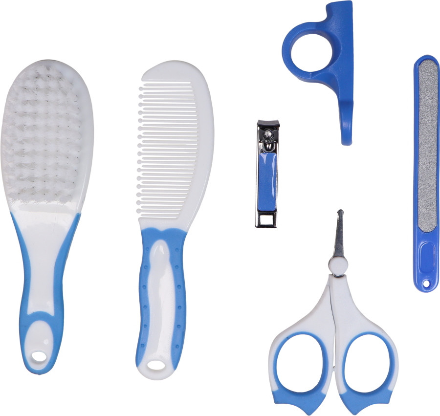 Eco Toys Blauw 6-delige Verzorgingsset