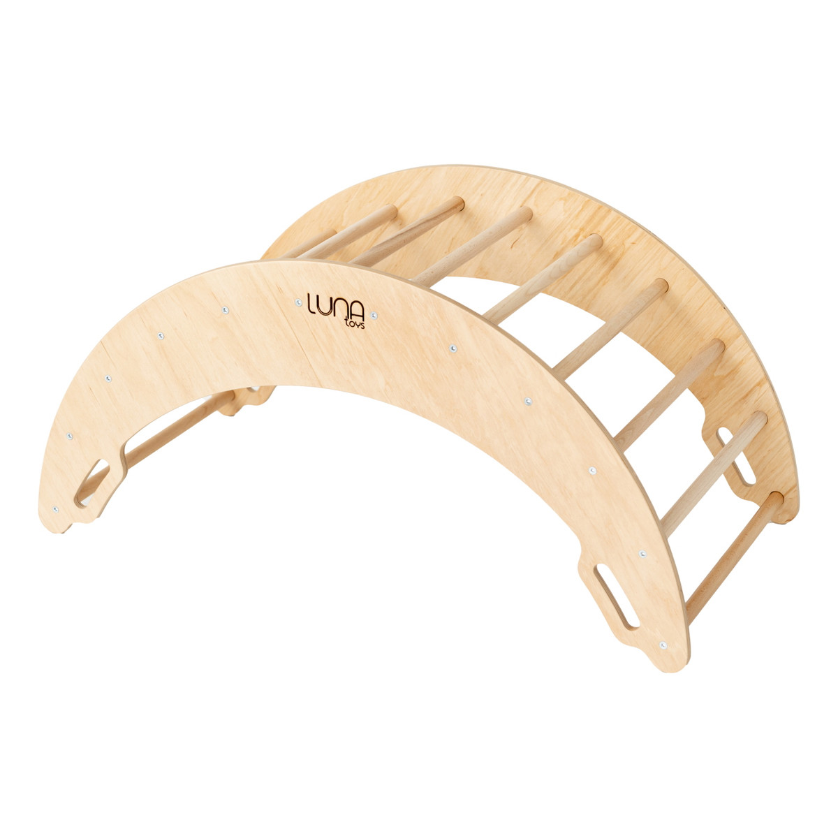 Luna Toys Naturel ECO Houten Klimboog