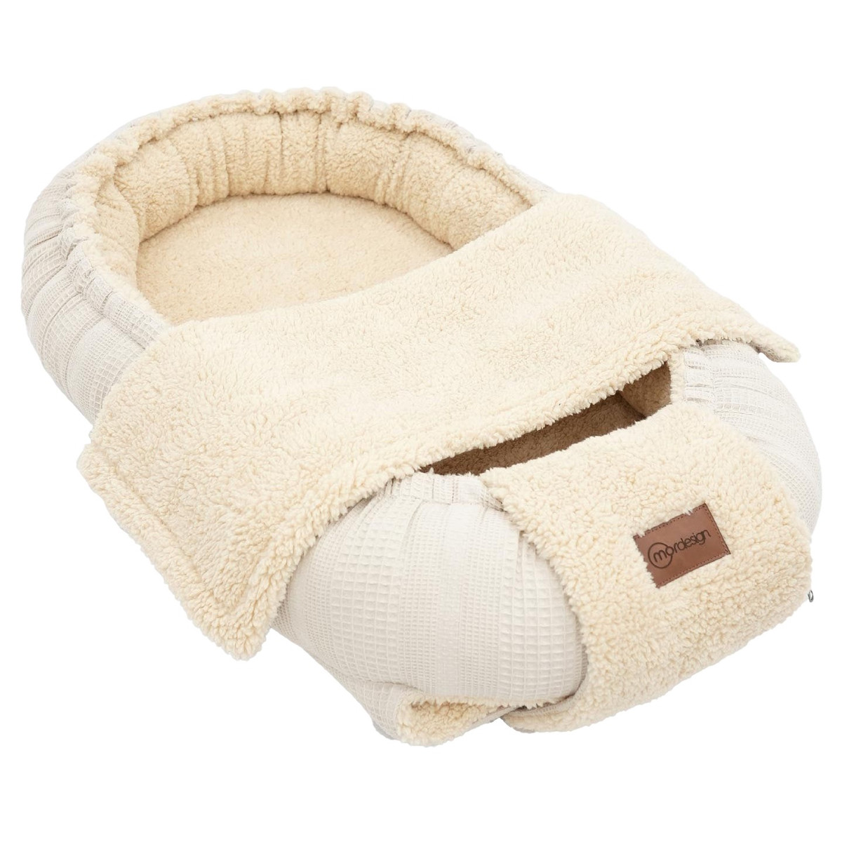 Mordesign Morteddy Beige Omkeerbaar Babynest