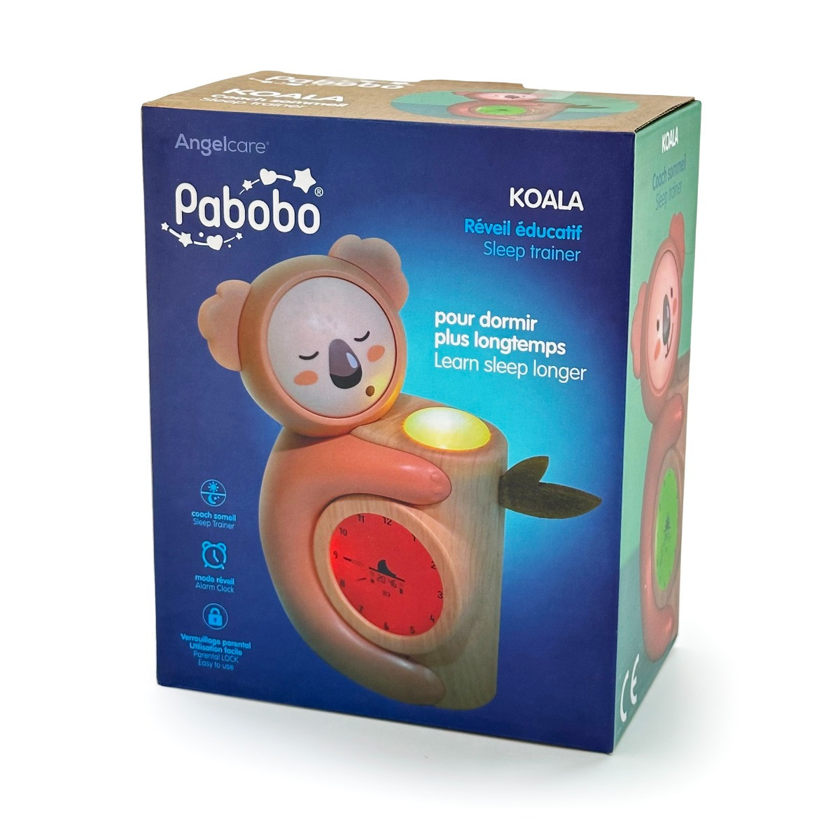 Pabobo Kid'Sleep Koala Bruin Slaaptrainer en Kinderwekker