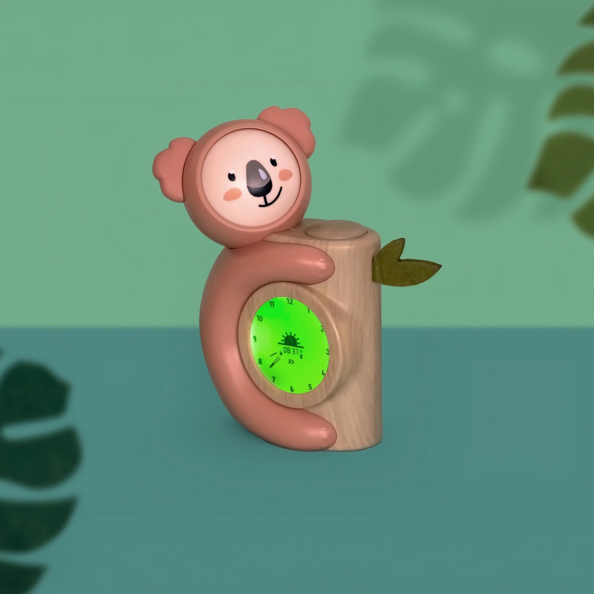 Pabobo Kid'Sleep Koala Bruin Slaaptrainer en Kinderwekker