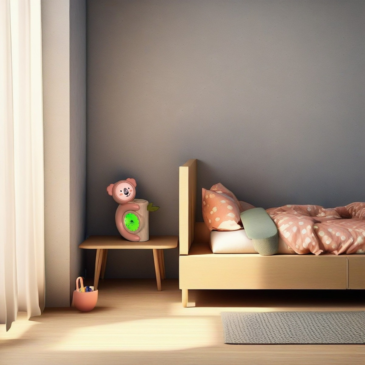 Pabobo Kid'Sleep Koala Bruin Slaaptrainer en Kinderwekker