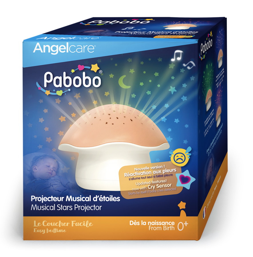 Pabobo Mushroom Pink Sterrenprojector