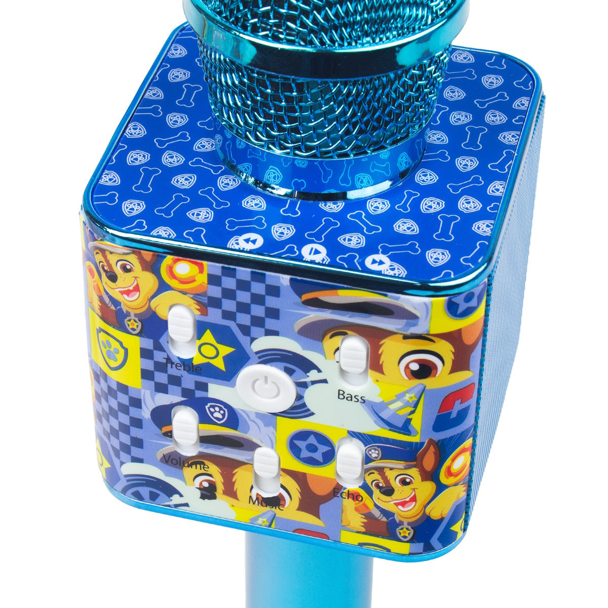 Paw Patrol Chase Blauw Draadloze Karaoke Microfoon