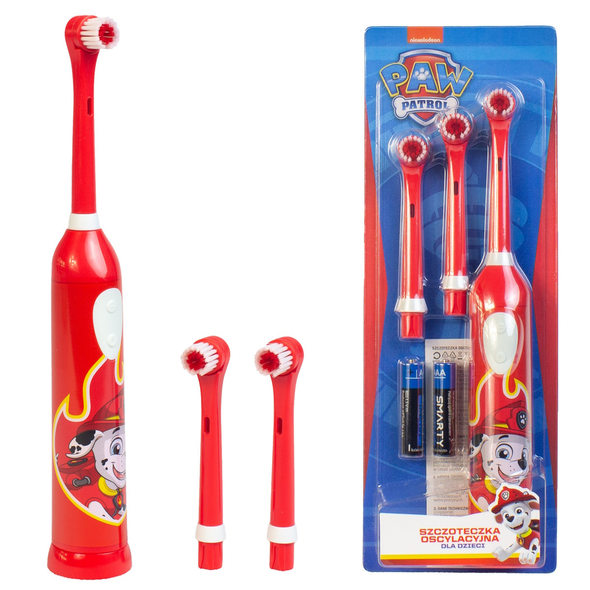 Paw Patrol Marshall Rood Elektrische Kinder Tandenborstel