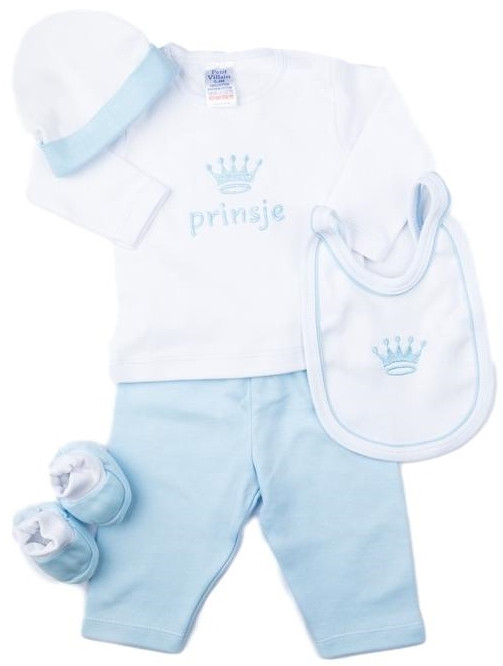 Petit Villain Prinsje Blauw 5-delige Cadeauset