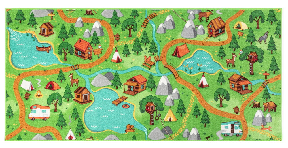 Rebel Roads Wild Life 95x200 cm Speelmat