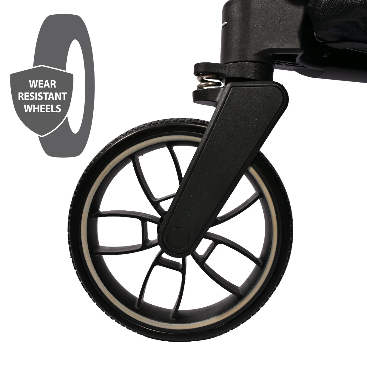 Lorelli Reya Black 3-in-1 Kinderwagen incl. Autostoel