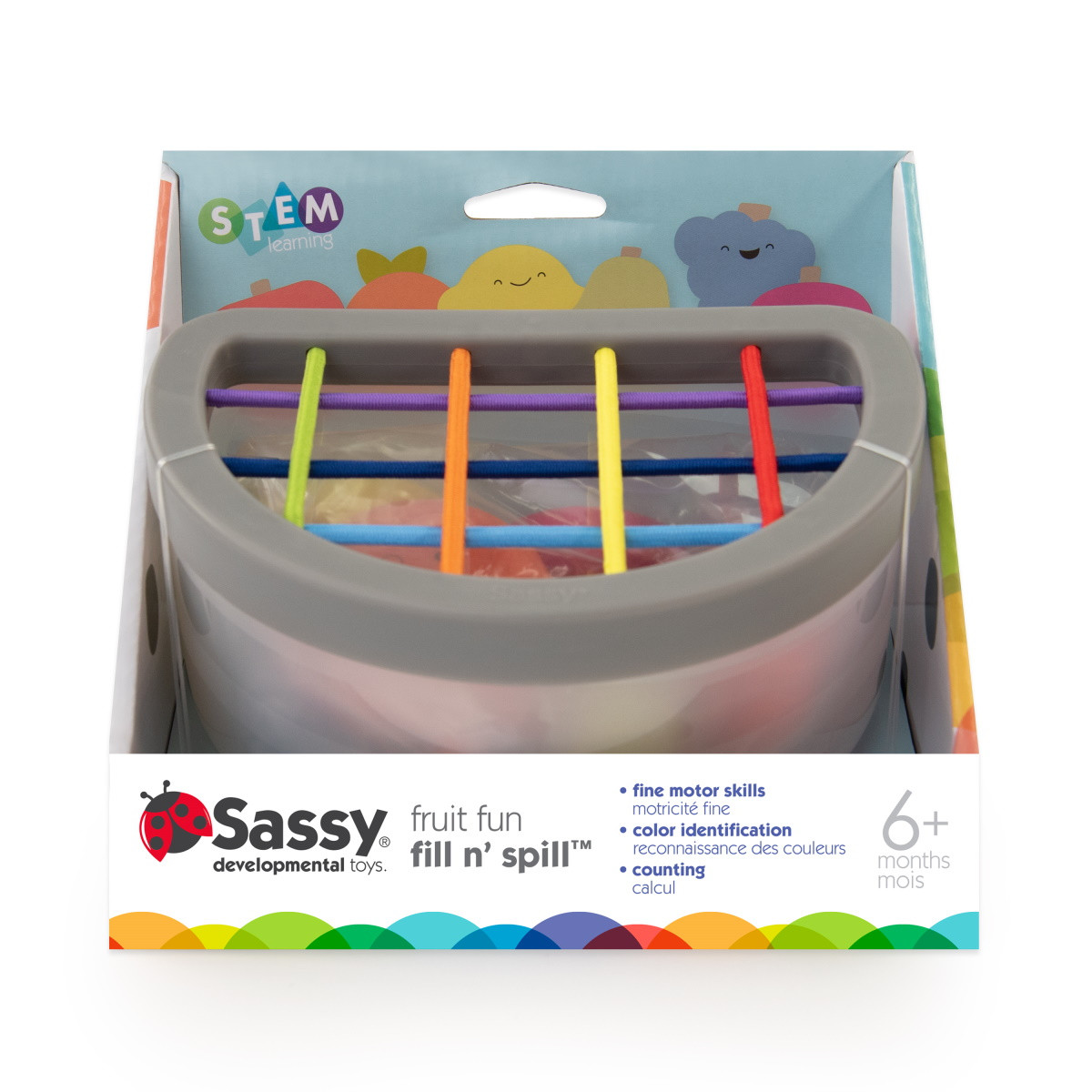 Sassy Fruit Fill 'n Spill Sorteer Speelgoed