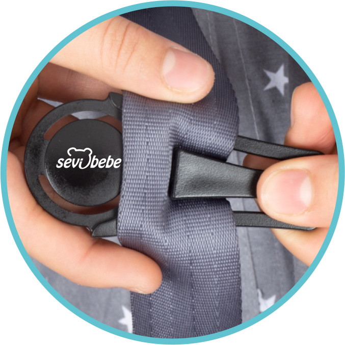 Sevibaby Autostoel/Buggy Belt Collector Gordelclip