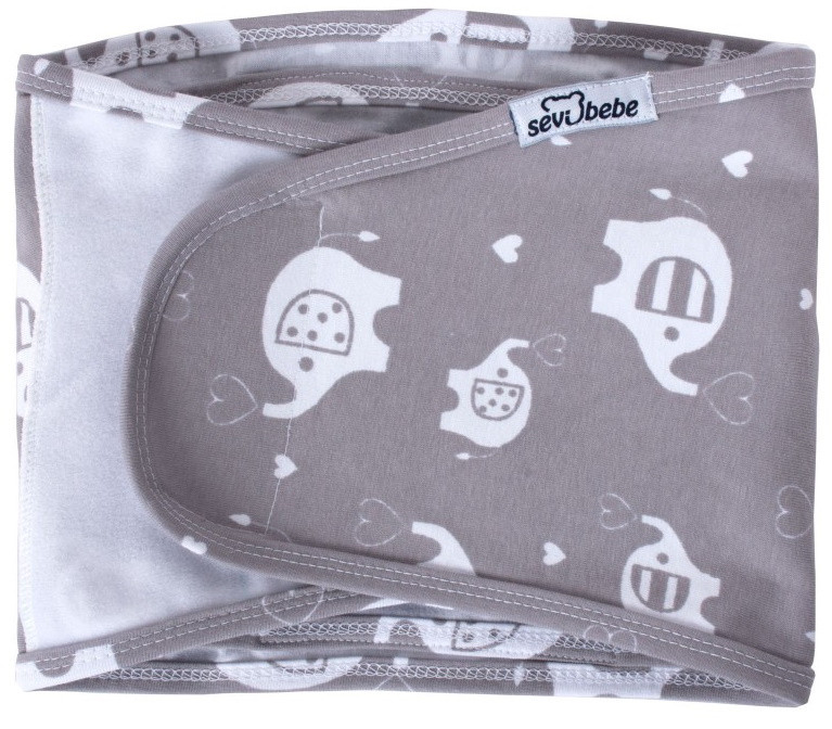Sevibaby Baby Elephants Inbaker Wrap