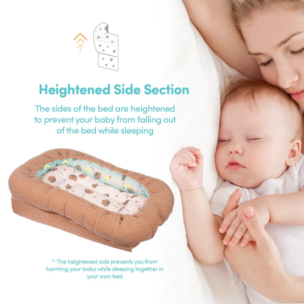 Sevibaby Brown Teddy Reflux Babynest