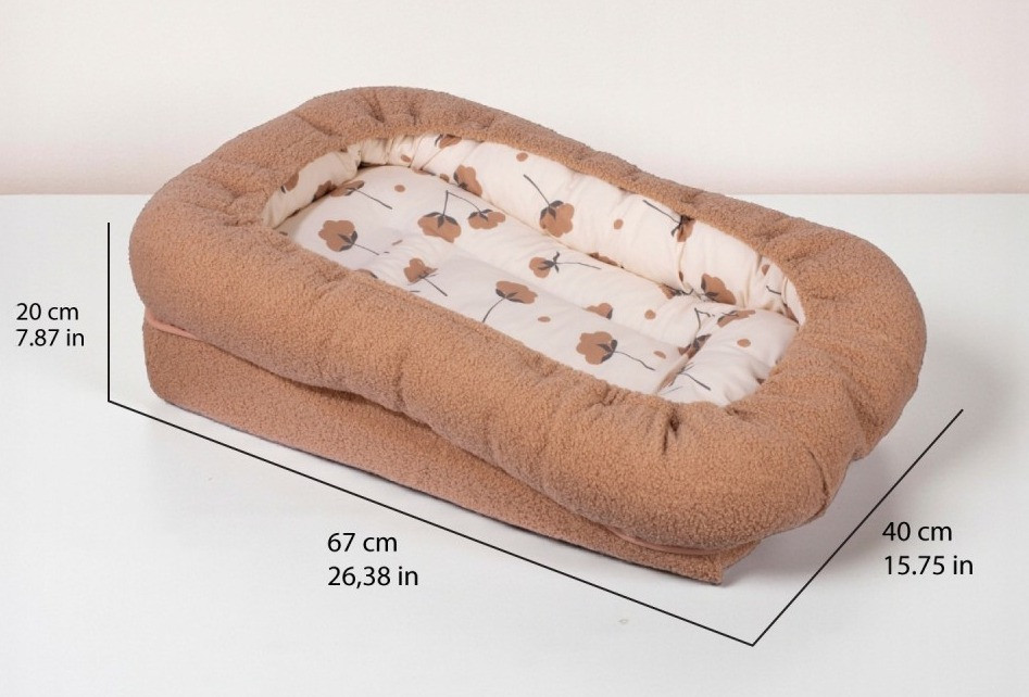 Sevibaby Brown Teddy Reflux Babynest