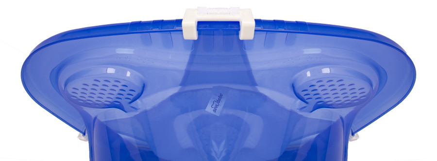 Sevibaby Dots Blauw Luxe Badhangmatje