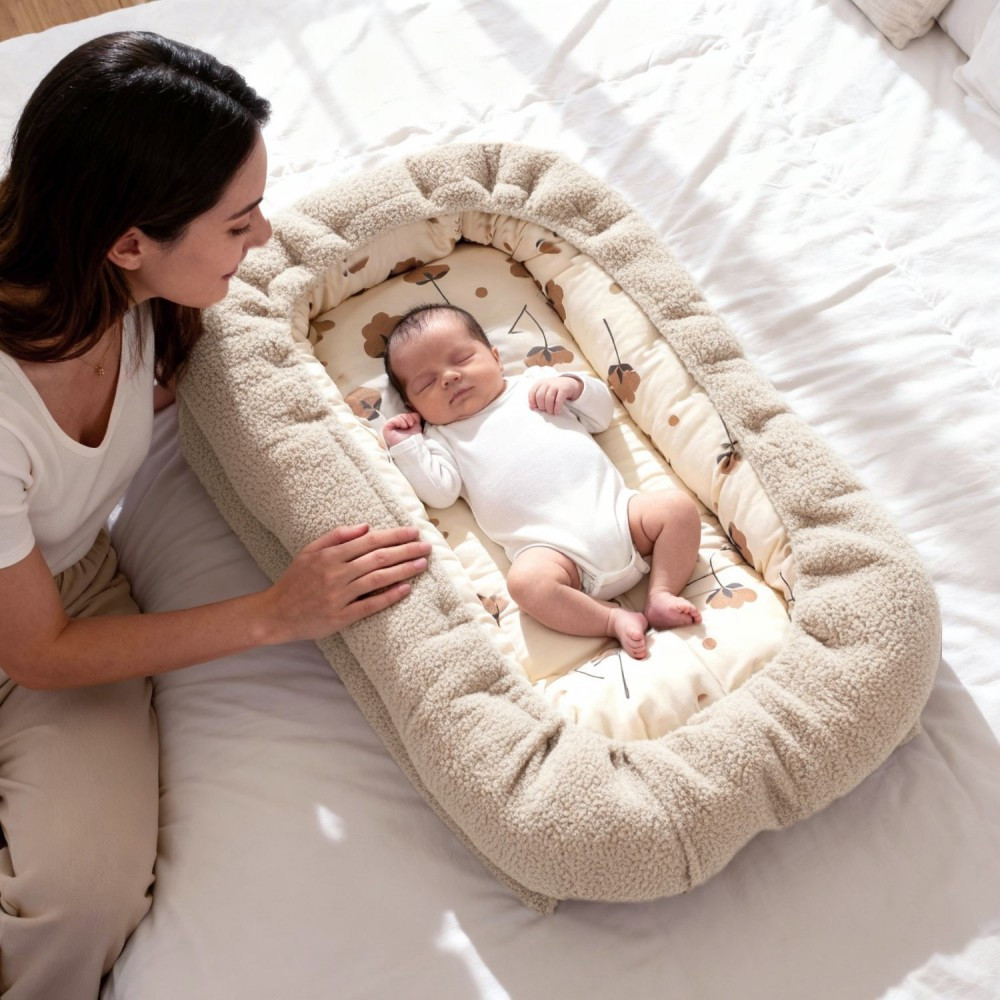 Sevibaby Ecru Teddy Reflux Babynest