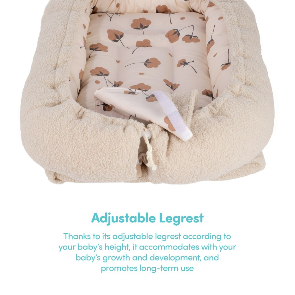 Sevibaby Ecru Teddy Reflux Babynest
