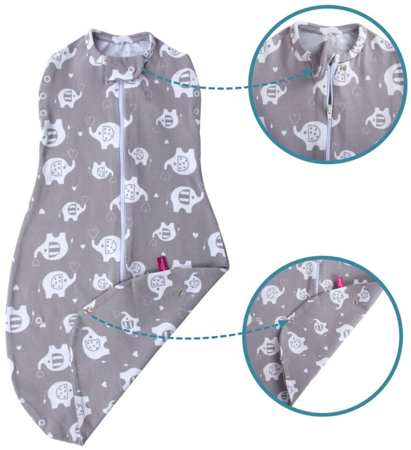 Sevibaby Elephant Newborn Inbakerslaapzak