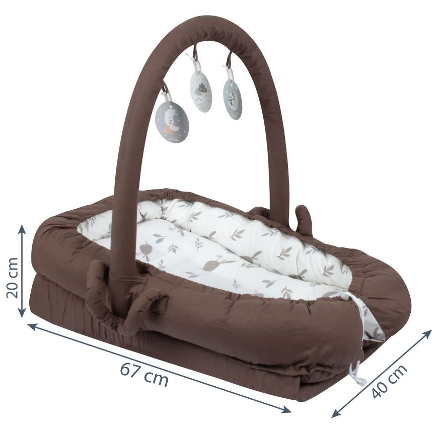 Sevibaby Brown Reflux Multifunctioneel Draagbaar Babynest