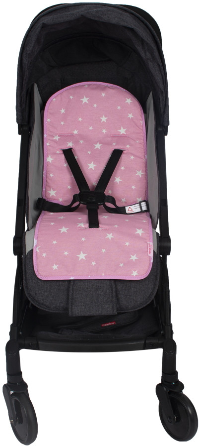 Sevibaby Star Roze Wandelwagen/Buggy Inlegkussen