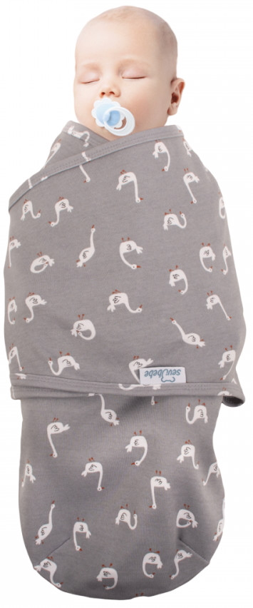 Sevibaby Swan Jersey Inbakerdoek