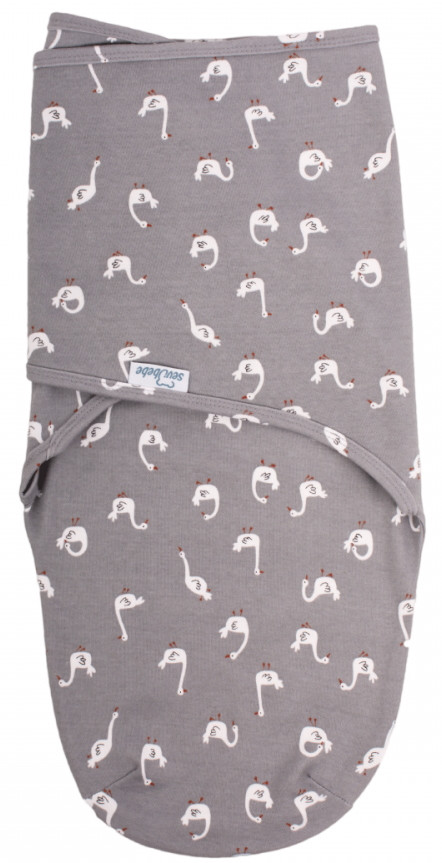 Sevibaby Swan Jersey Inbakerdoek