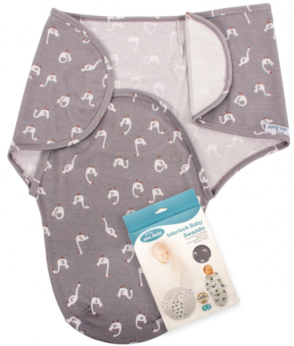 Sevibaby Swan Jersey Inbakerdoek