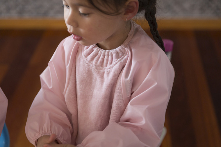 Silly Billyz Towel Antique Pink Messy Eater Slab