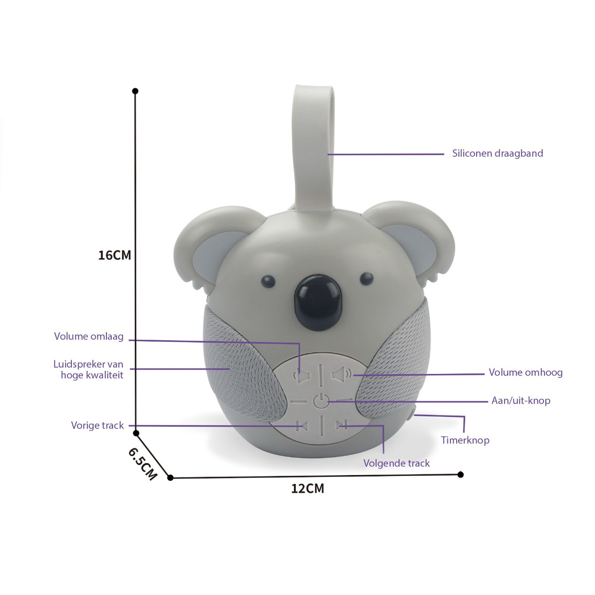 Eco Toys Koala Muziekdoosje
