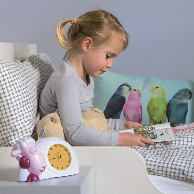 Zazu Sam Slaaptrainer Schaap Zilver Kinderwekker Limited Edition