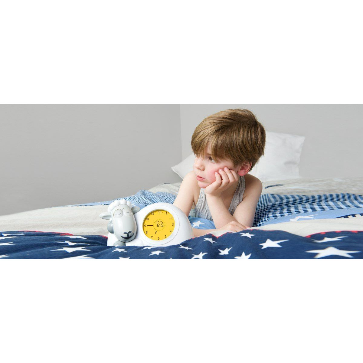 Zazu Sam Slaaptrainer Schaap Zilver Kinderwekker Limited Edition