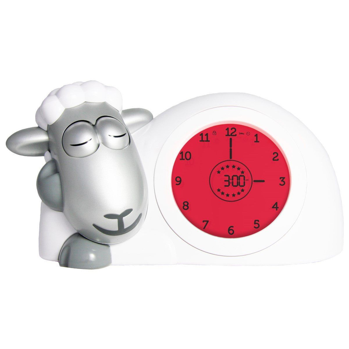 Zazu Sam Slaaptrainer Schaap Zilver Kinderwekker Limited Edition