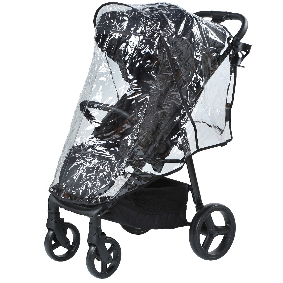 Titaniumbaby Solid Elite Lush Black XL Wandelwagen
