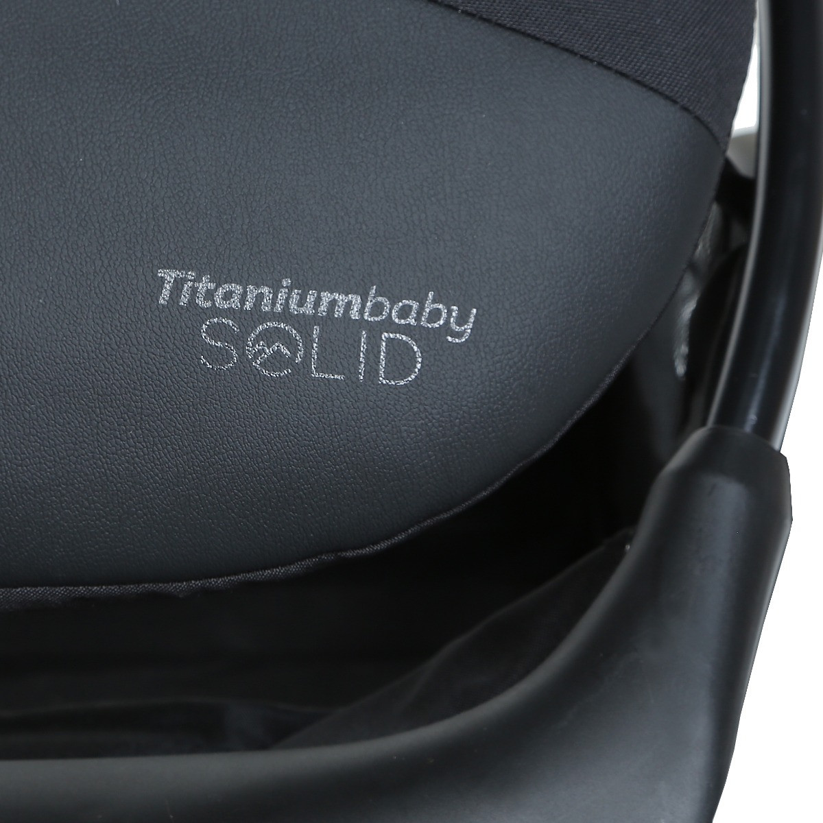 Titaniumbaby Solid Elite Lush Black XL Wandelwagen