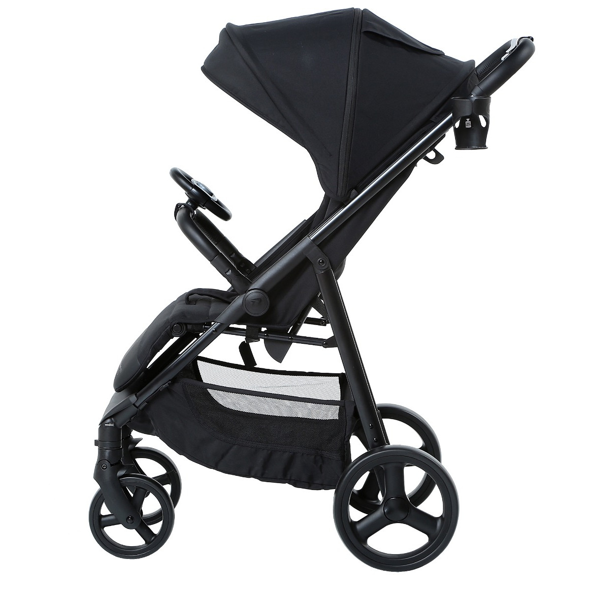 Titaniumbaby Solid Elite Lush Black XL Wandelwagen