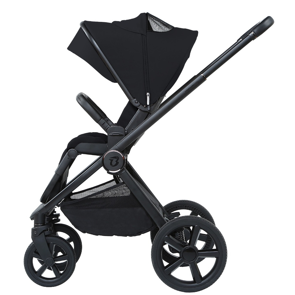 Titaniumbaby Urban Lush Black 2-in-1 Kinderwagen