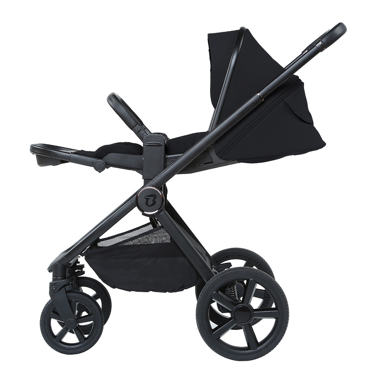 Titaniumbaby Urban Lush Black 2-in-1 Kinderwagen