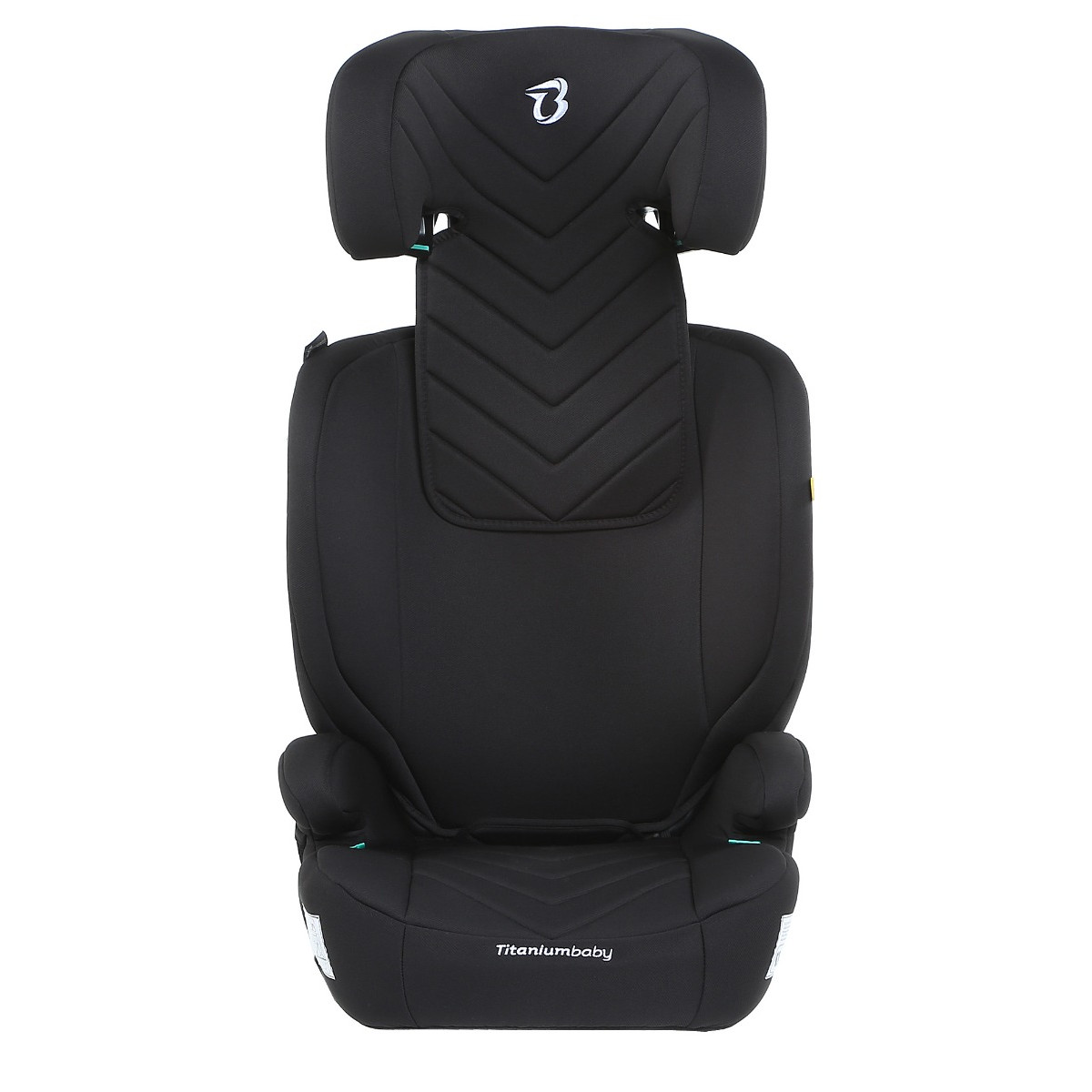 Titaniumbaby Vidar Zwart 100-150 cm i-Size Autostoel