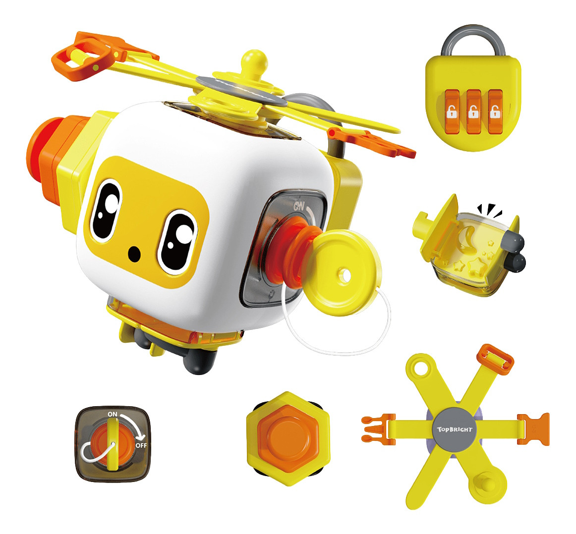 Topbright Busy Cube 24m+ Activiteitenkubus