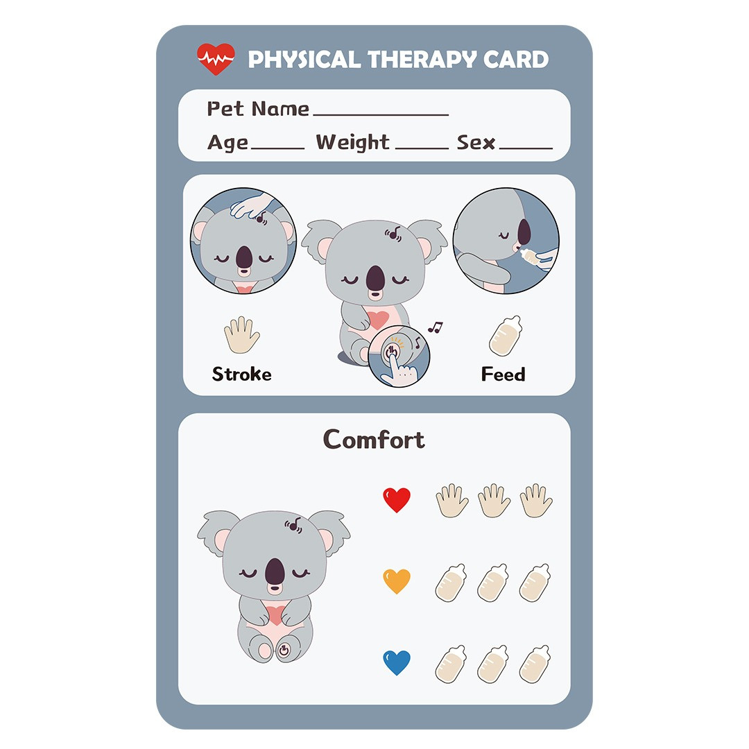 Topbright Care Pets Baby Koala Interactieve Verzorging Knuffel