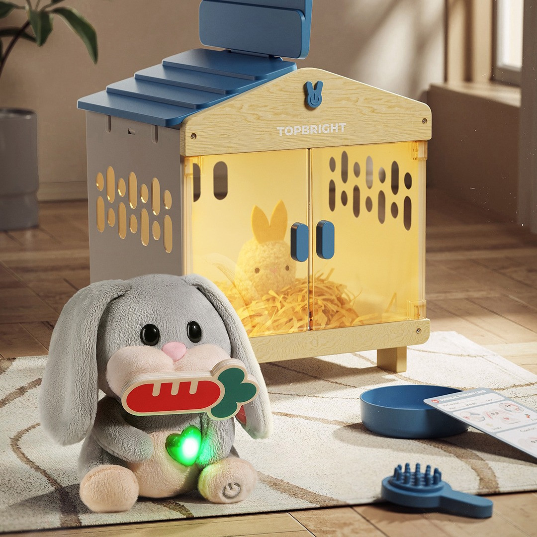 Topbright Care Pets Mummy Bunny Interactieve Verzorging Knuffel