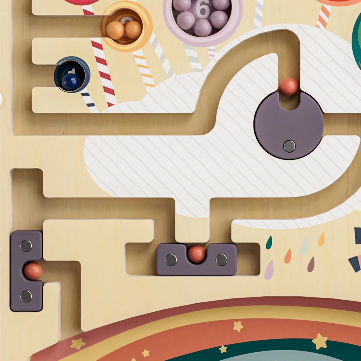 Topbright Unicorn Fantasy Maze Houten Doolhof Speelgoed