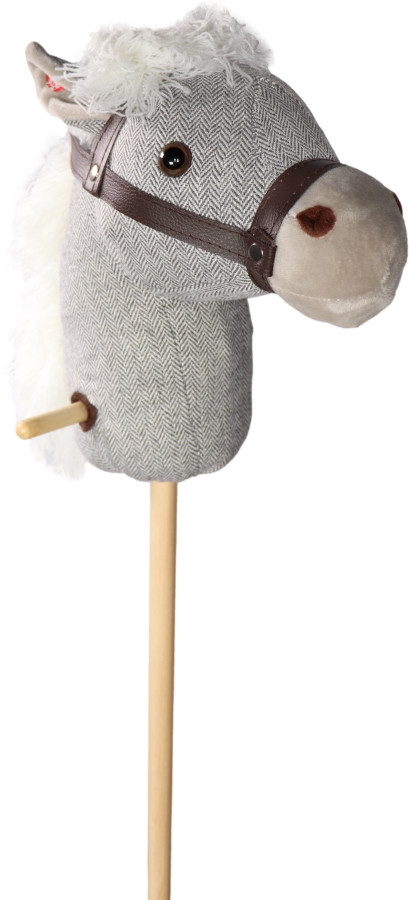Tryco Milo Grijs Stokpaard met Geluid