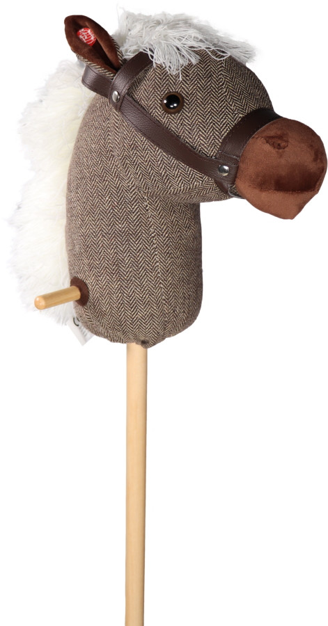 Tryco Milo Bruin Stokpaard met Geluid