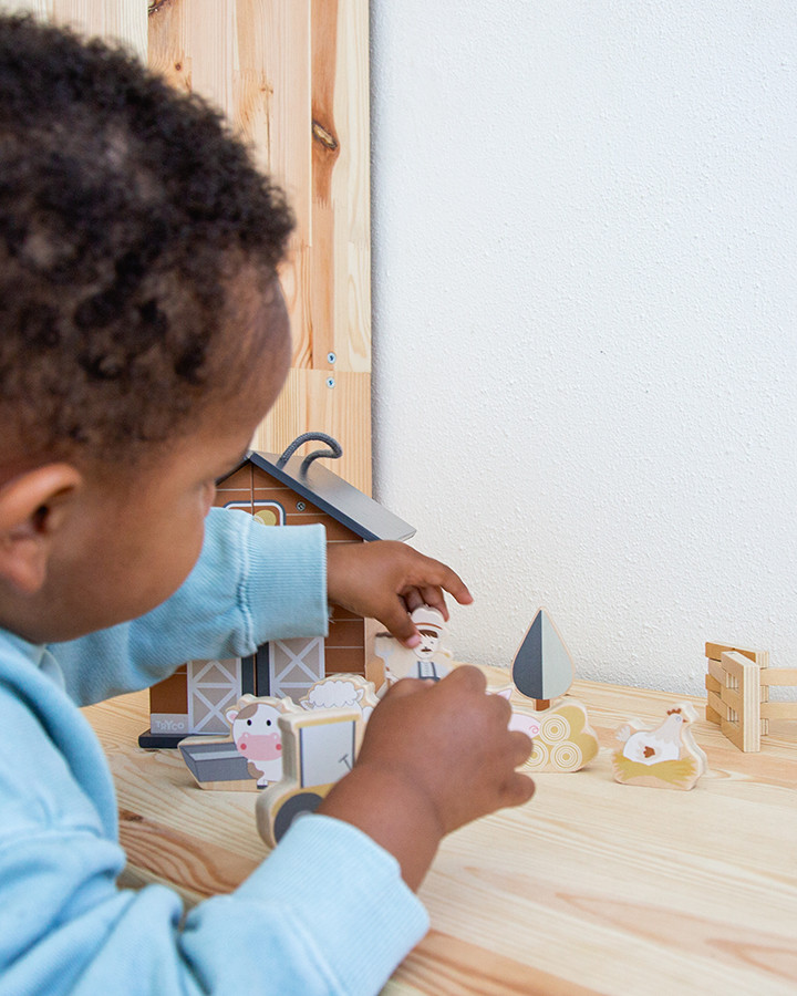 Tryco Inklapbare Houten Boerderij